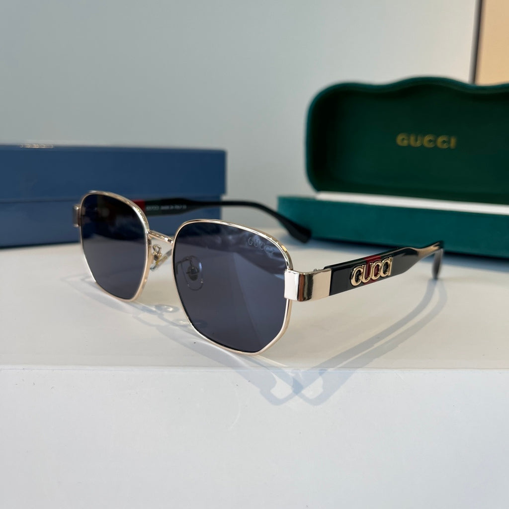 Gucci Oversized Silver Lens Sunglasses for Women - 866925 - detail image 3