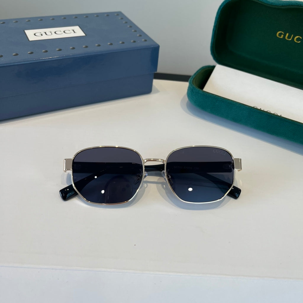 Gucci Oversized Silver Lens Sunglasses for Women - 866925 - detail image 10