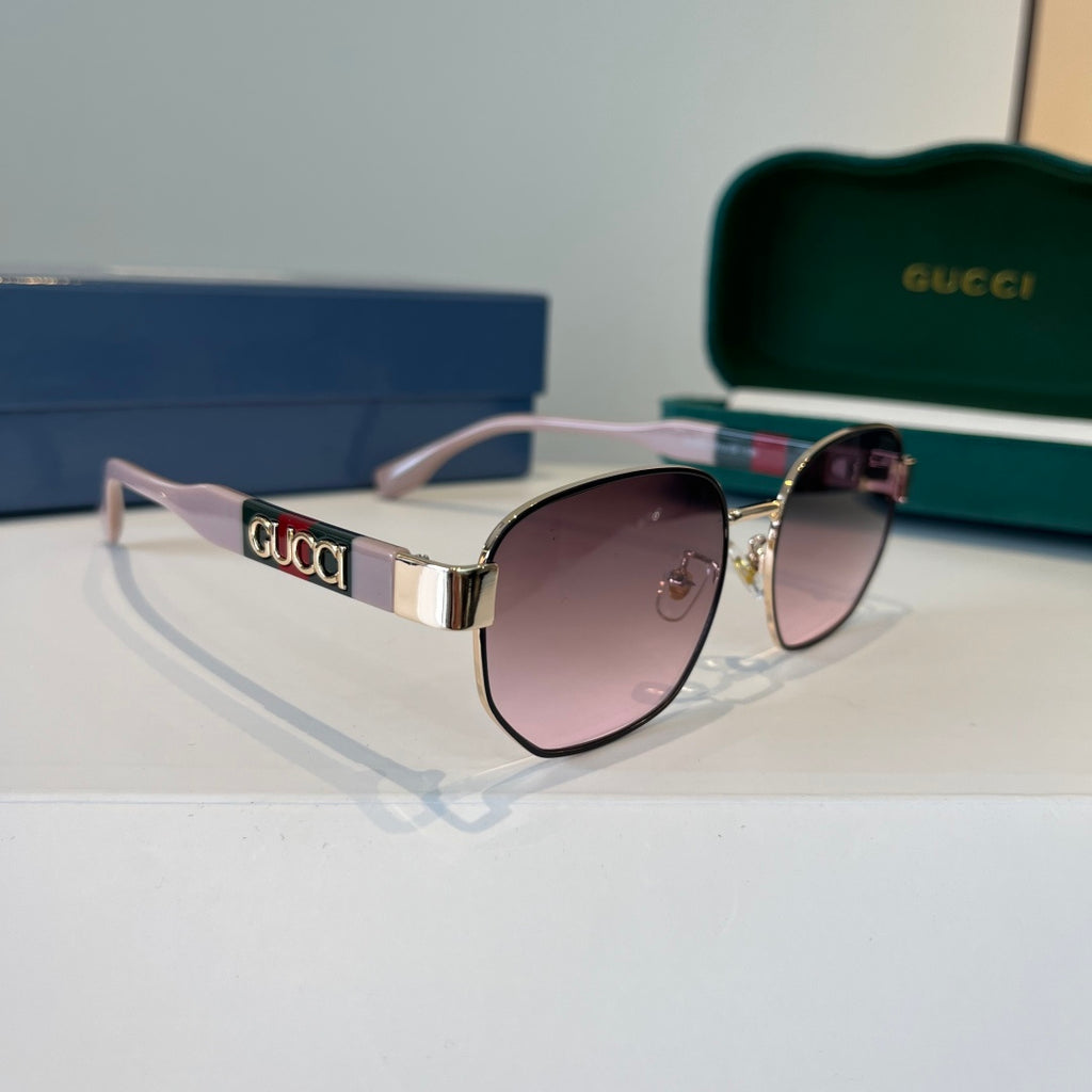 Gucci Oversized Silver Lens Sunglasses for Women - 866926