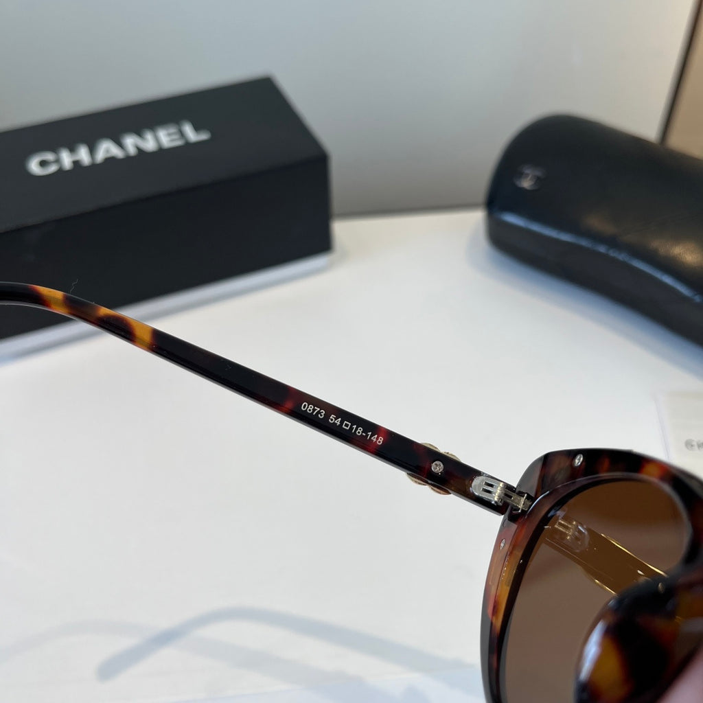 Chanel Cat-Eye Brown Lens Sunglasses for Men & Women - 997755 - detail image 6