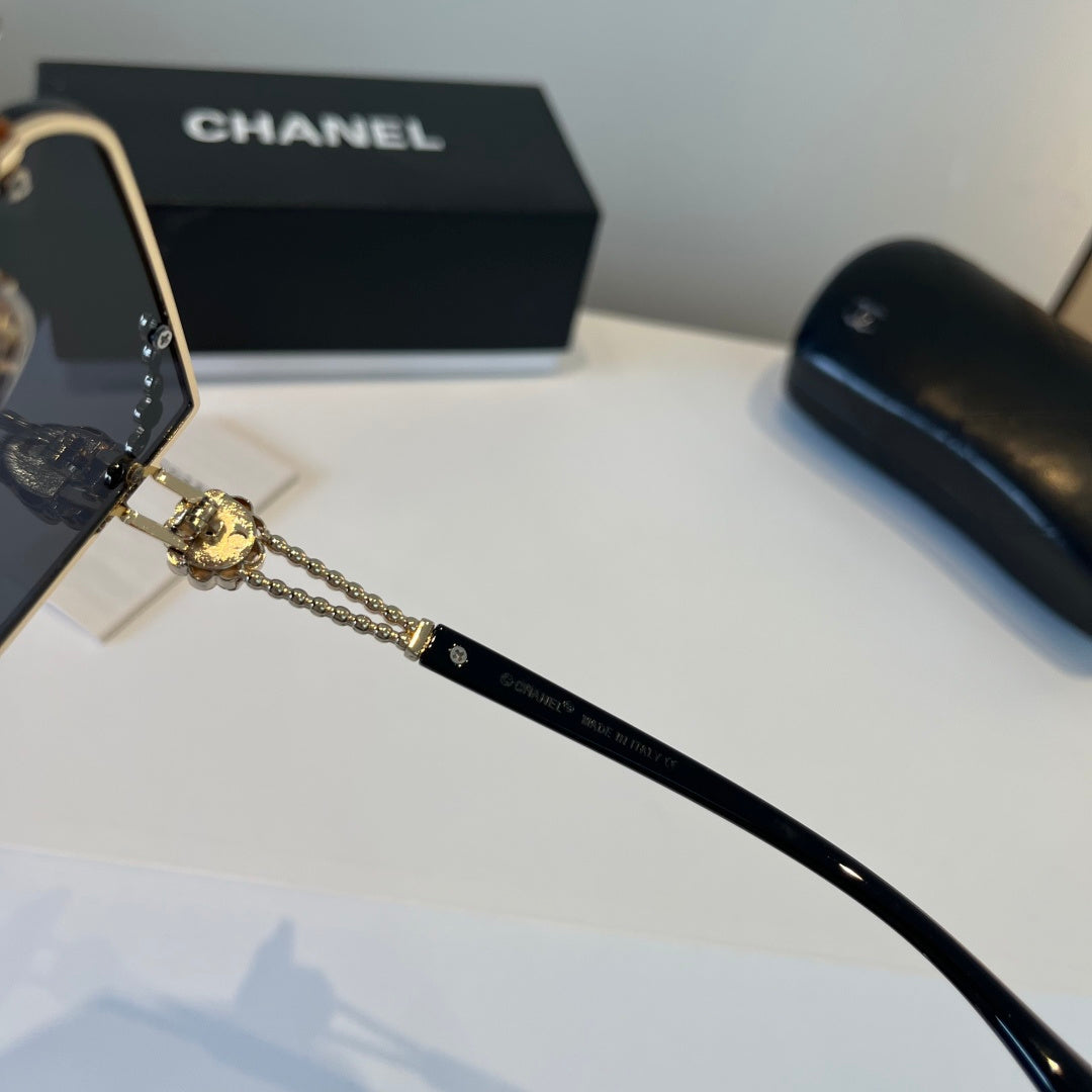 Chanel Fashion Silver Lens Sunglasses for Men & Women - 866982 - detail image 5