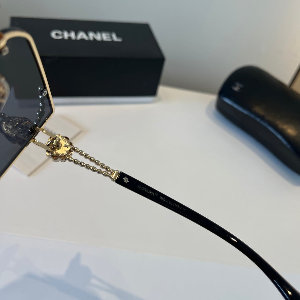 Chanel Fashion Silver Lens Sunglasses for Men & Women - 997749 - detail image 5