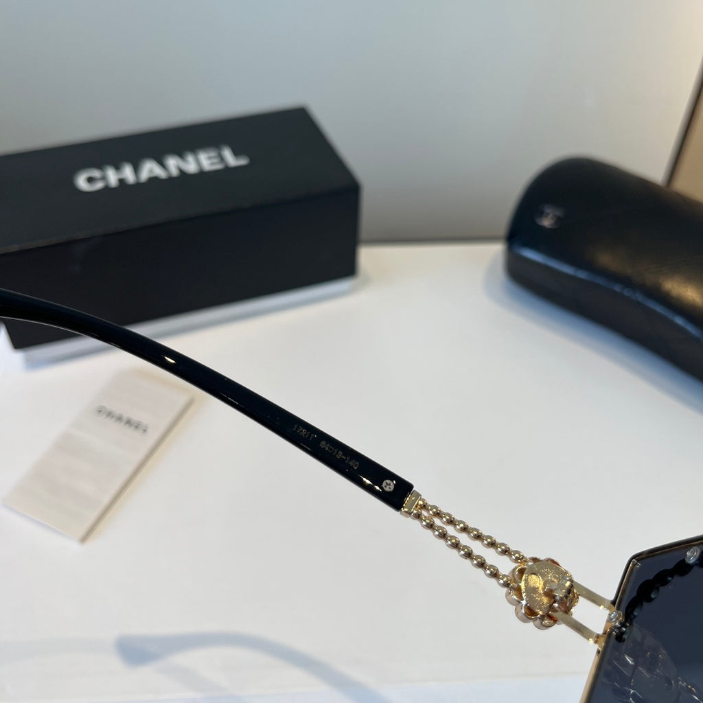 Chanel Fashion Silver Lens Sunglasses for Men & Women - 866982 - detail image 6