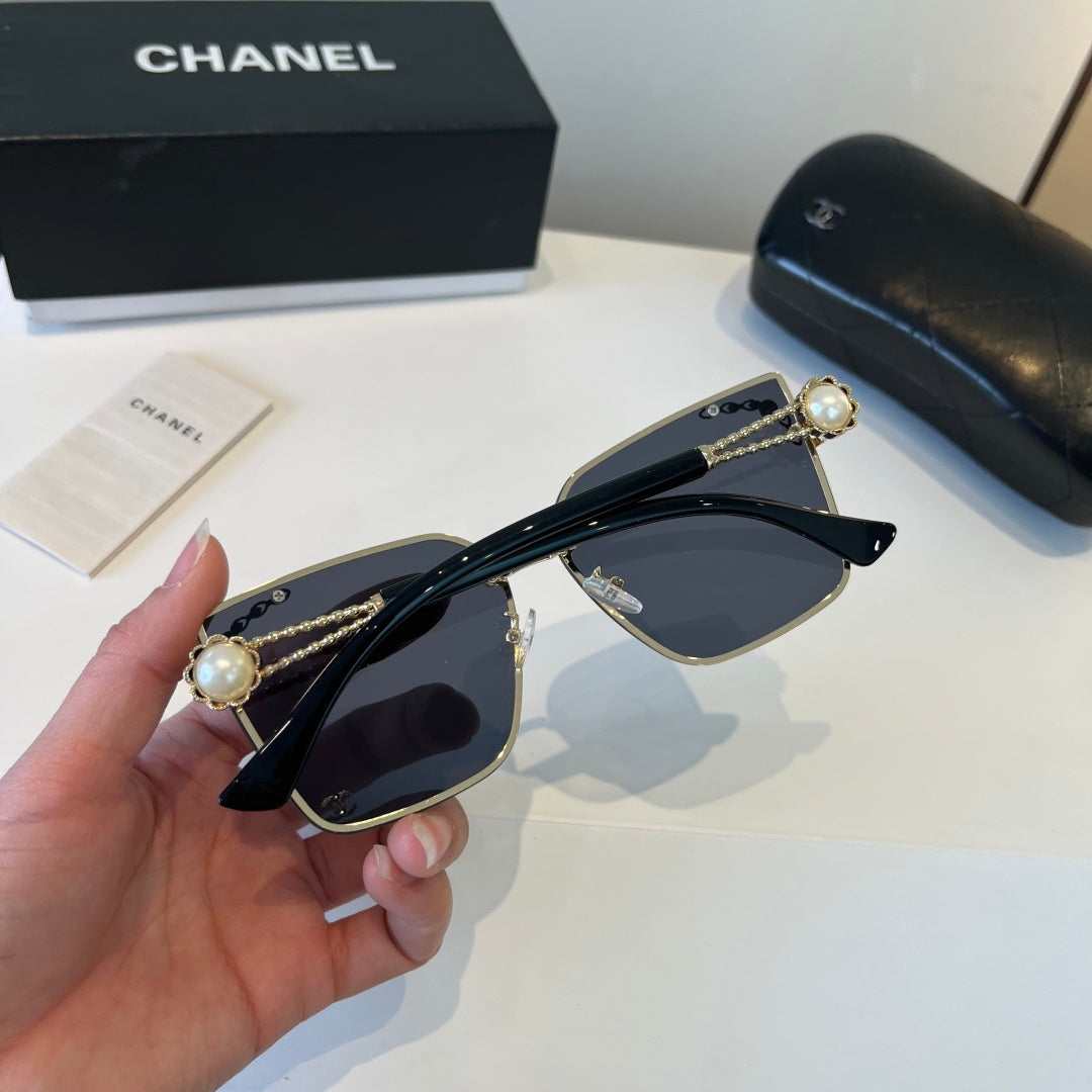 Chanel Fashion Silver Lens Sunglasses for Men & Women - 866982 - detail image 7