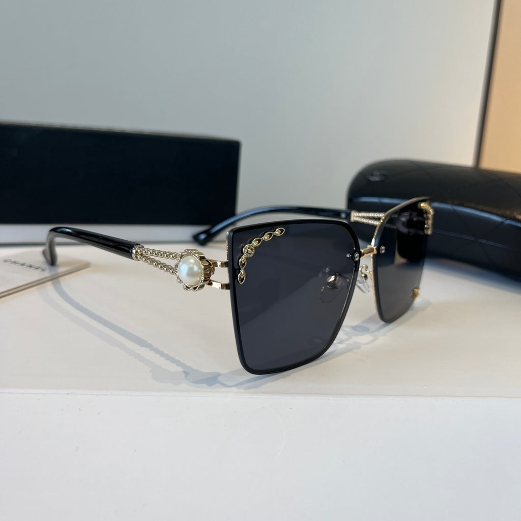 Chanel Fashion Silver Lens Sunglasses for Men & Women - 997749