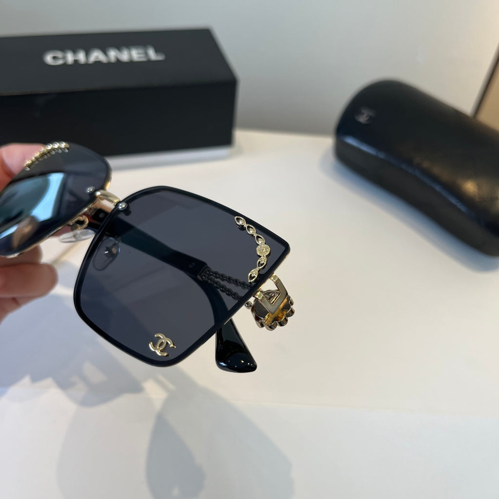 Chanel Fashion Silver Lens Sunglasses for Men & Women - 866982 - detail image 11