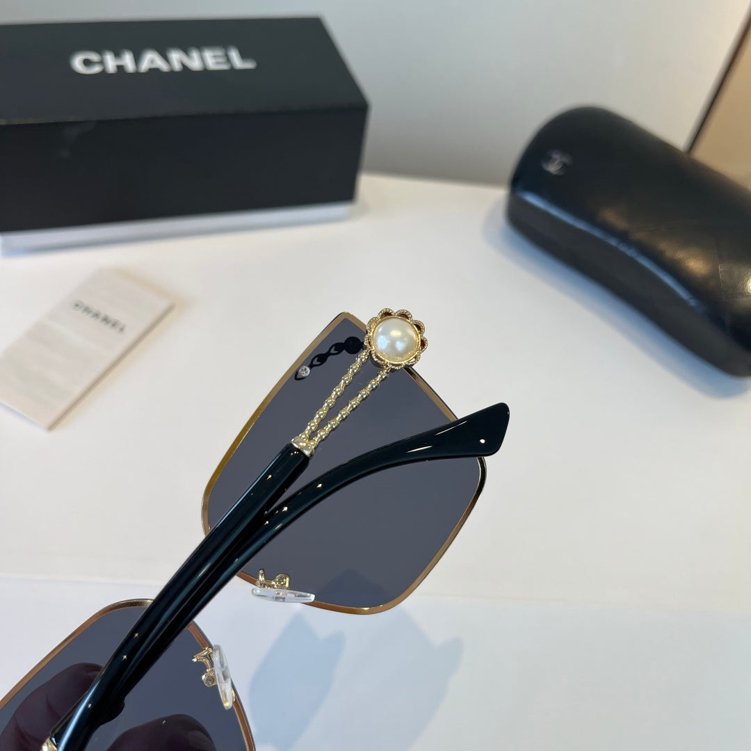 Chanel Fashion Silver Lens Sunglasses for Men & Women - 866982 - detail image 8
