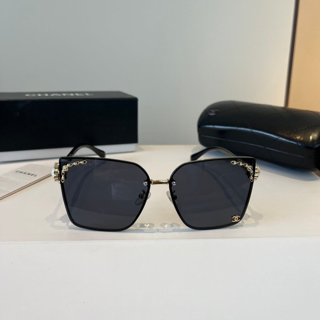Chanel Fashion Silver Lens Sunglasses for Men & Women - 866982 - detail image 2