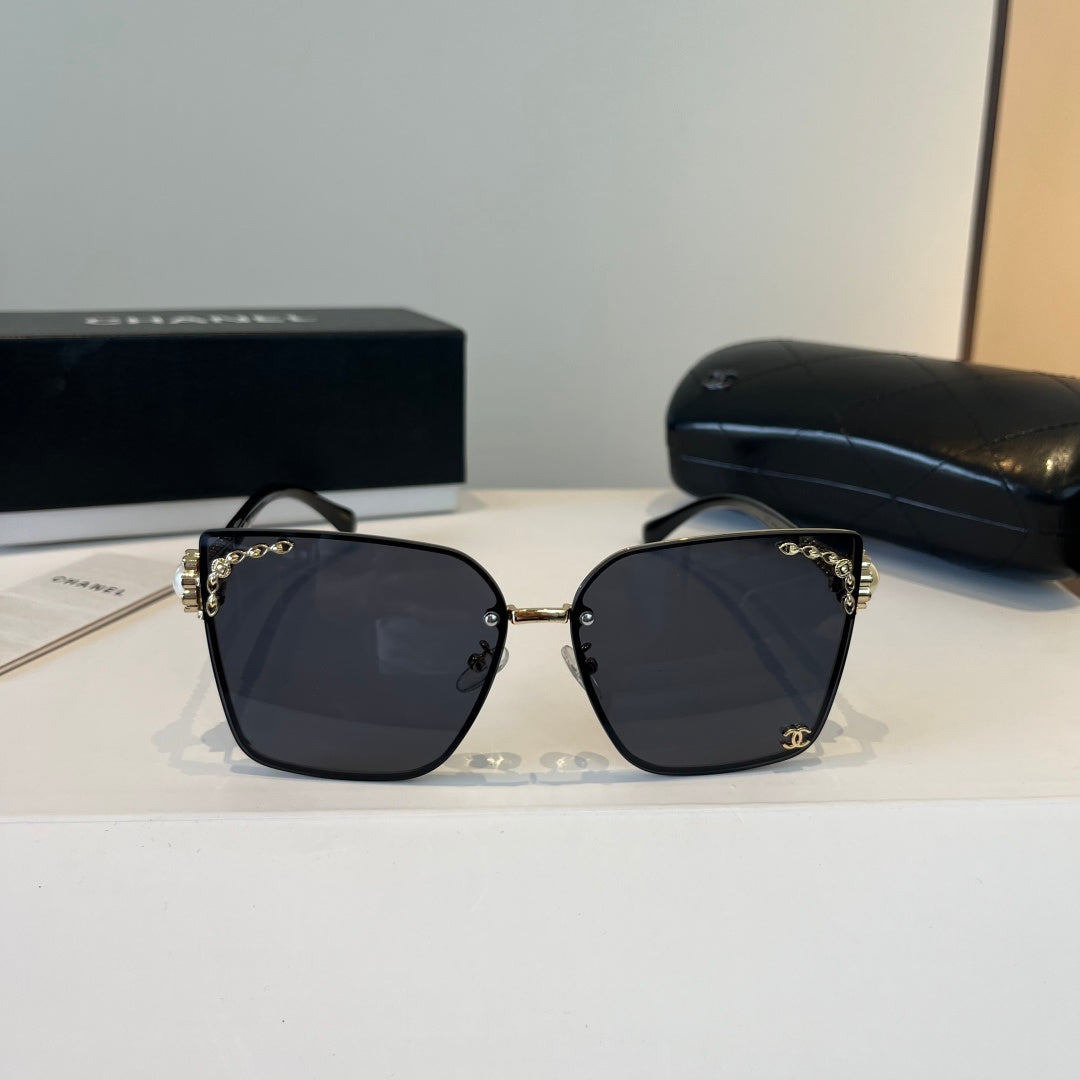 Chanel Fashion Silver Lens Sunglasses for Men & Women - 866982 - detail image 2