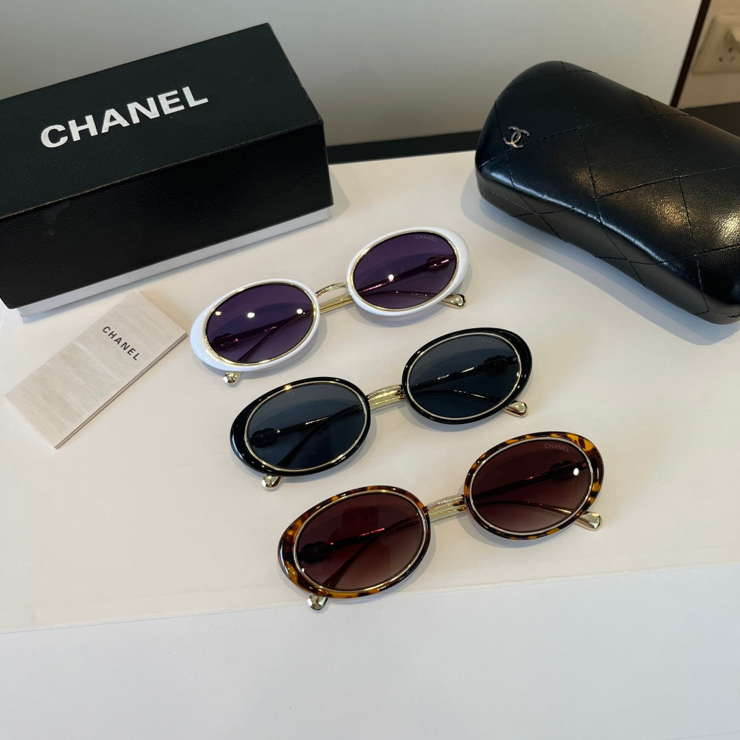 Chanel Fashion Silver Lens Sunglasses for Men & Women - 997750 - detail image 10