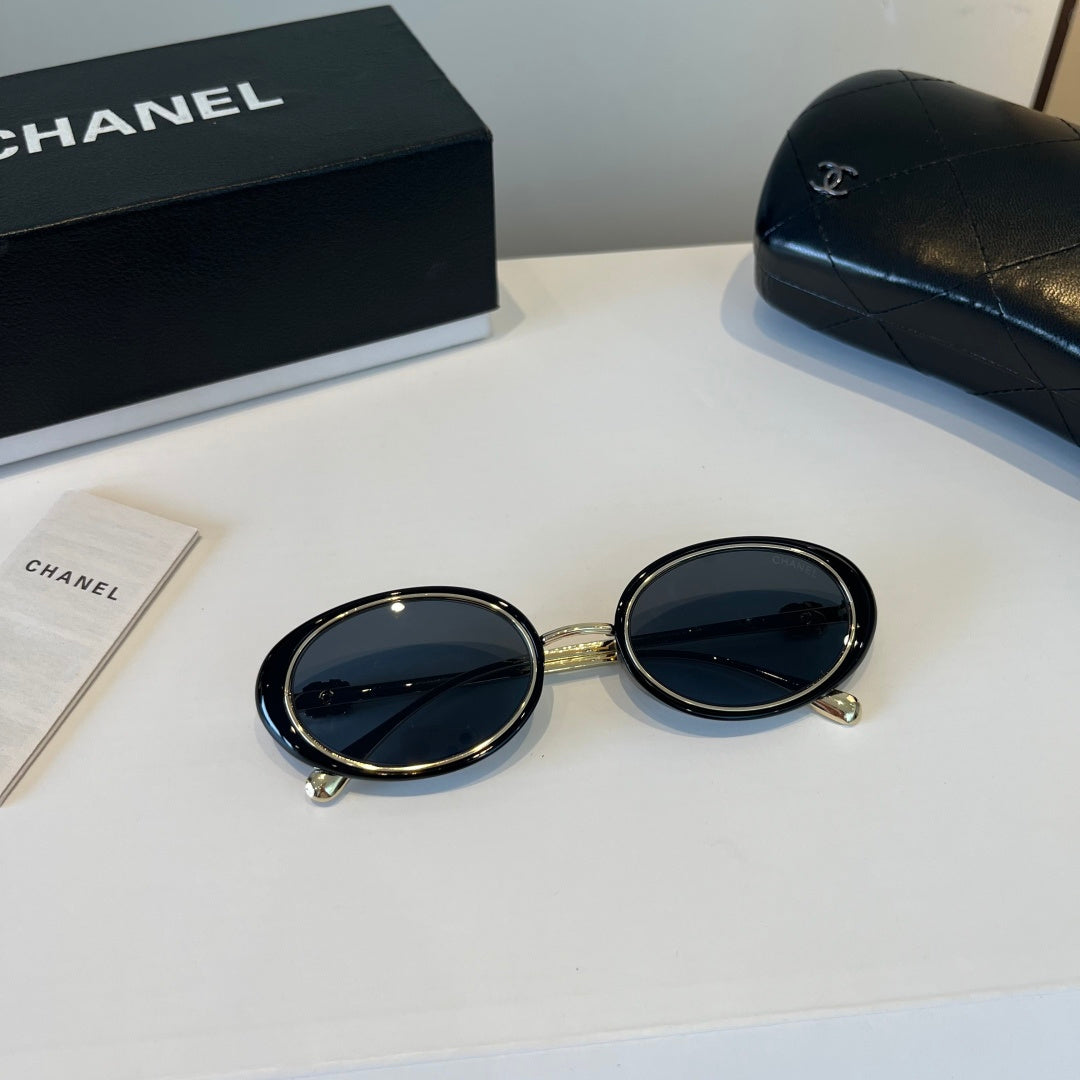 Chanel Fashion Silver Lens Sunglasses for Men & Women - 997750 - detail image 9
