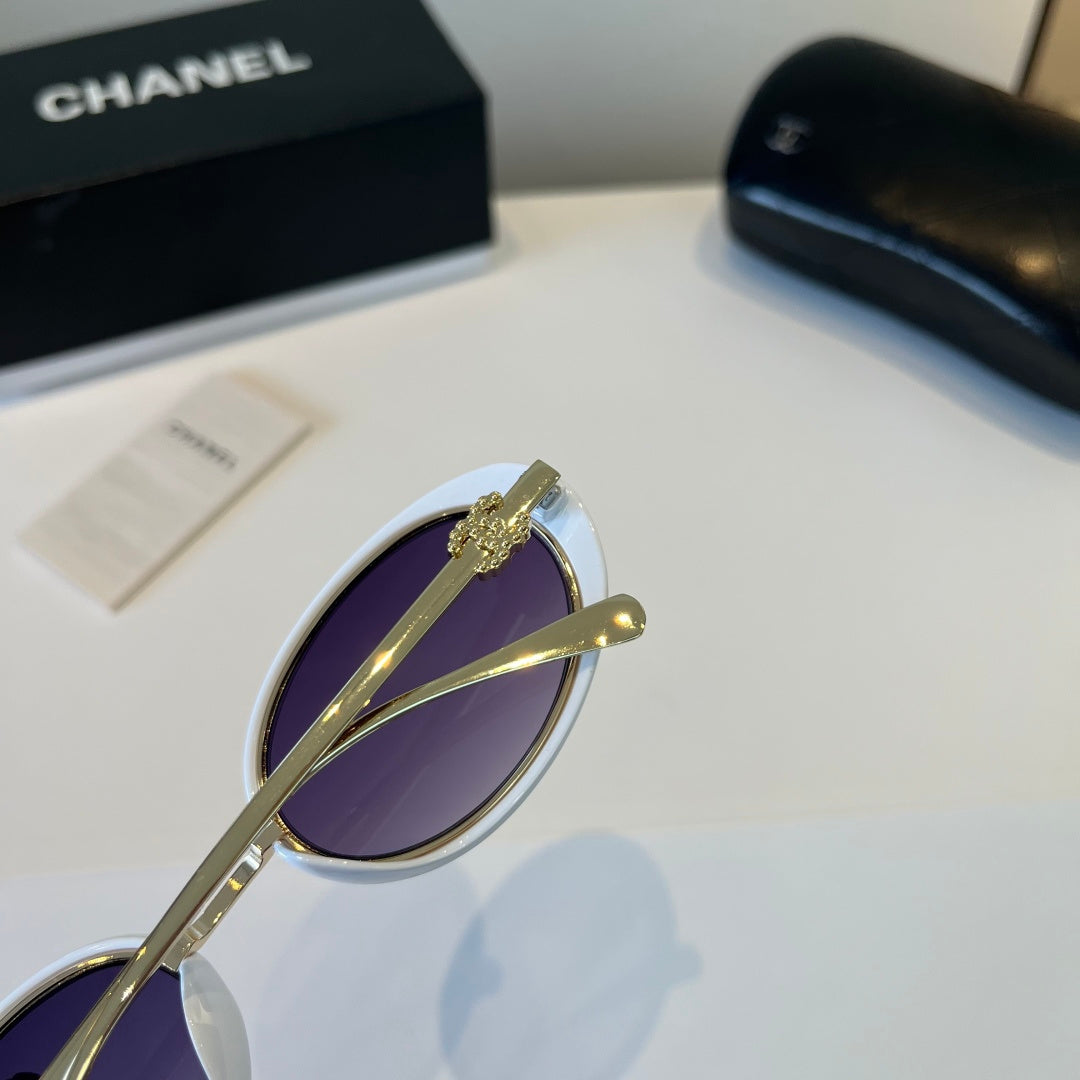 Chanel Fashion Silver Lens Sunglasses for Men & Women - 997751 - detail image 6