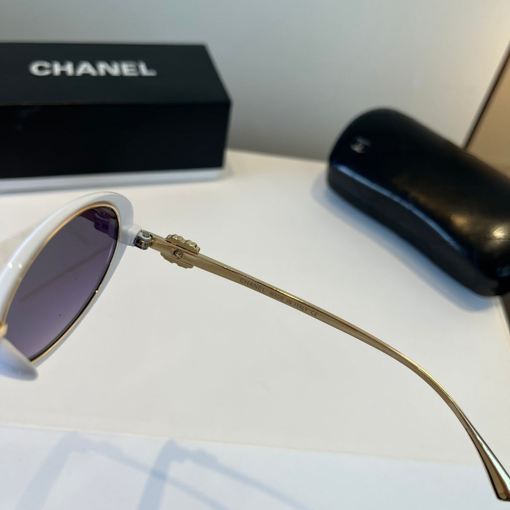Chanel Fashion Silver Lens Sunglasses for Men & Women - 866984 - detail image 4