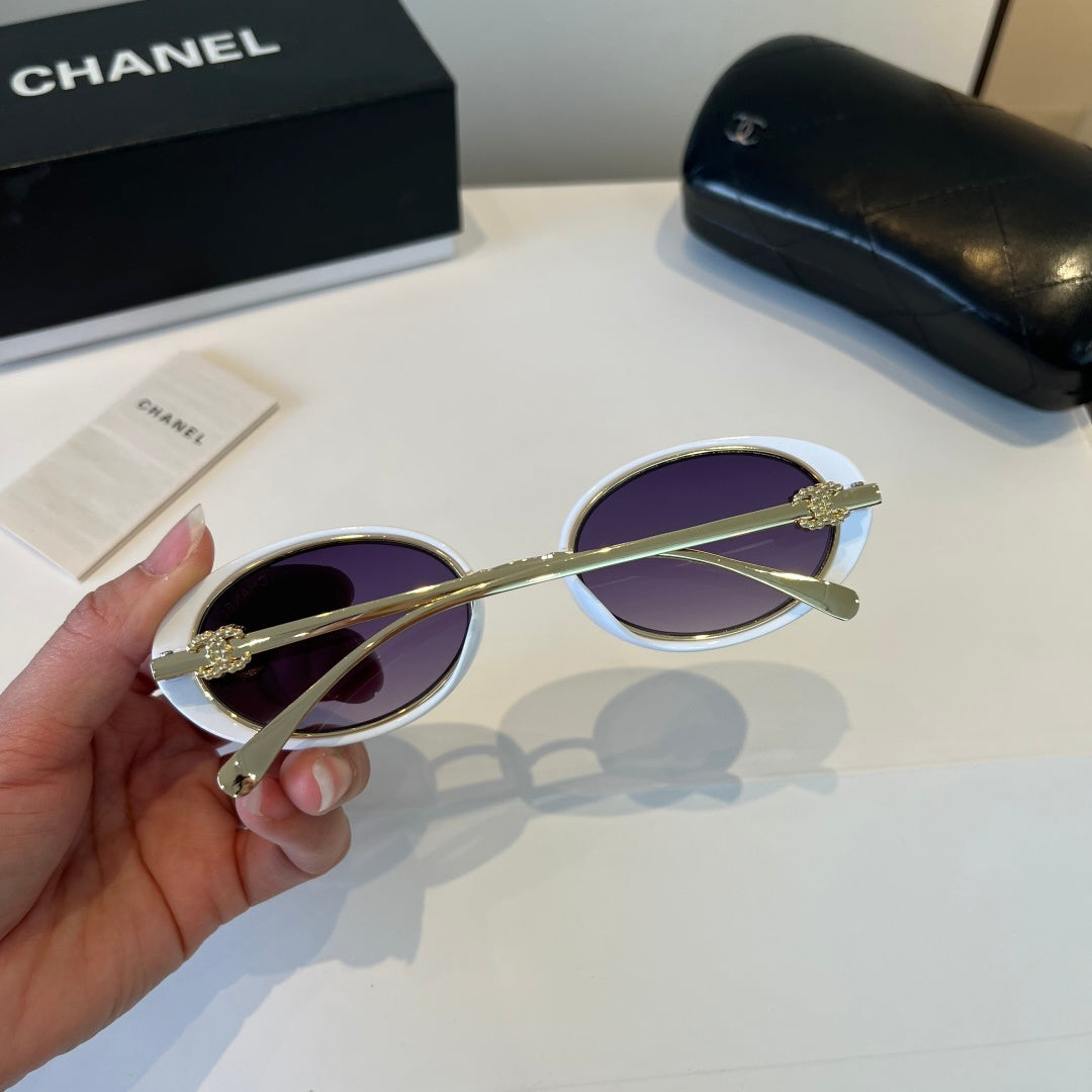 Chanel Fashion Silver Lens Sunglasses for Men & Women - 866984 - detail image 7