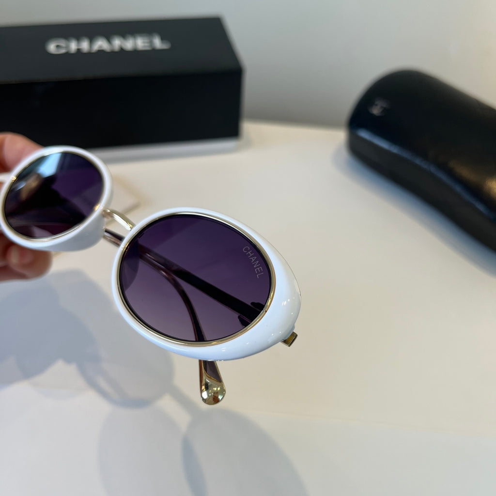 Chanel Fashion Silver Lens Sunglasses for Men & Women - 997751 - detail image 8