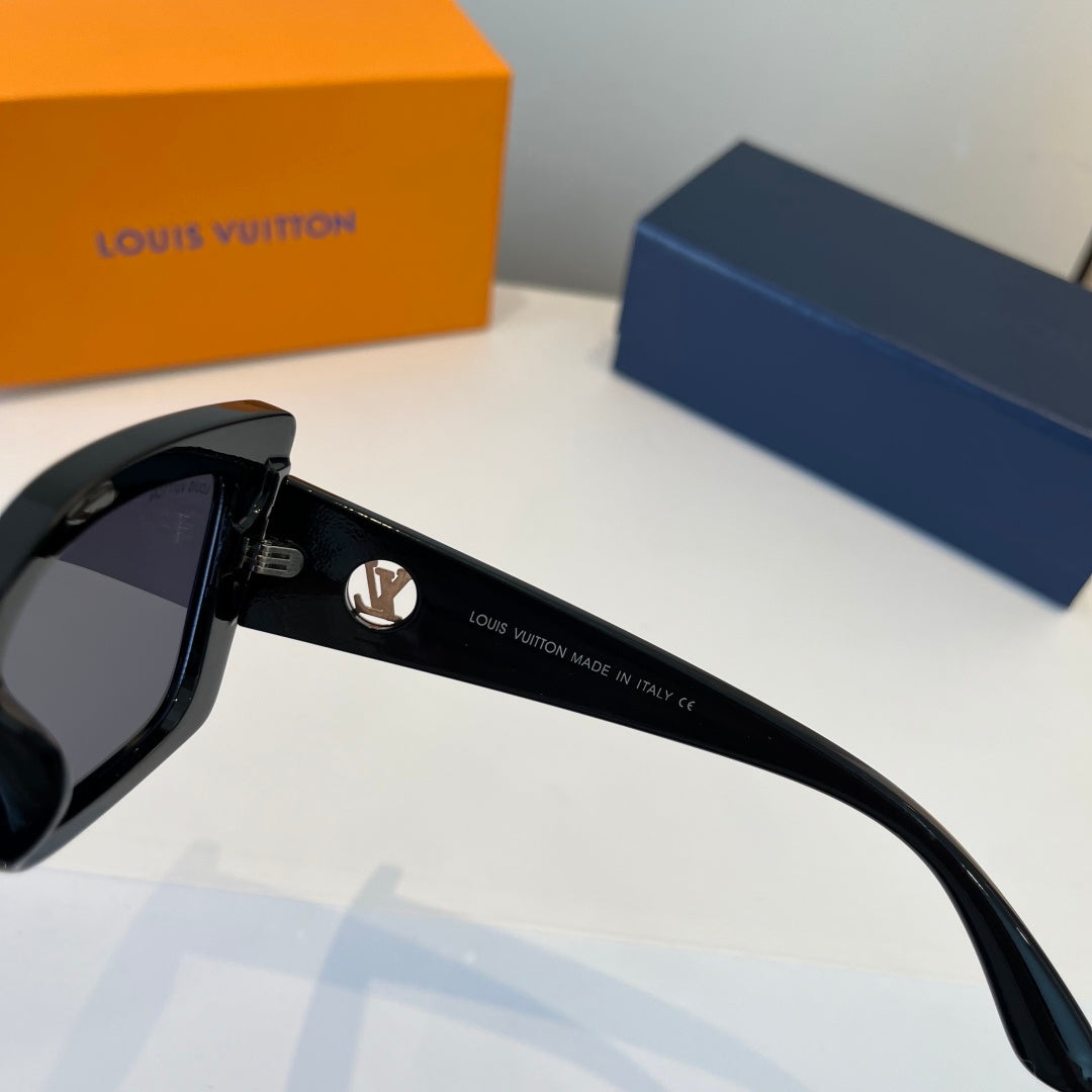 Louis Vuitton Fashion Black Lens Sunglasses for Men & Women - 493103 - detail image 5