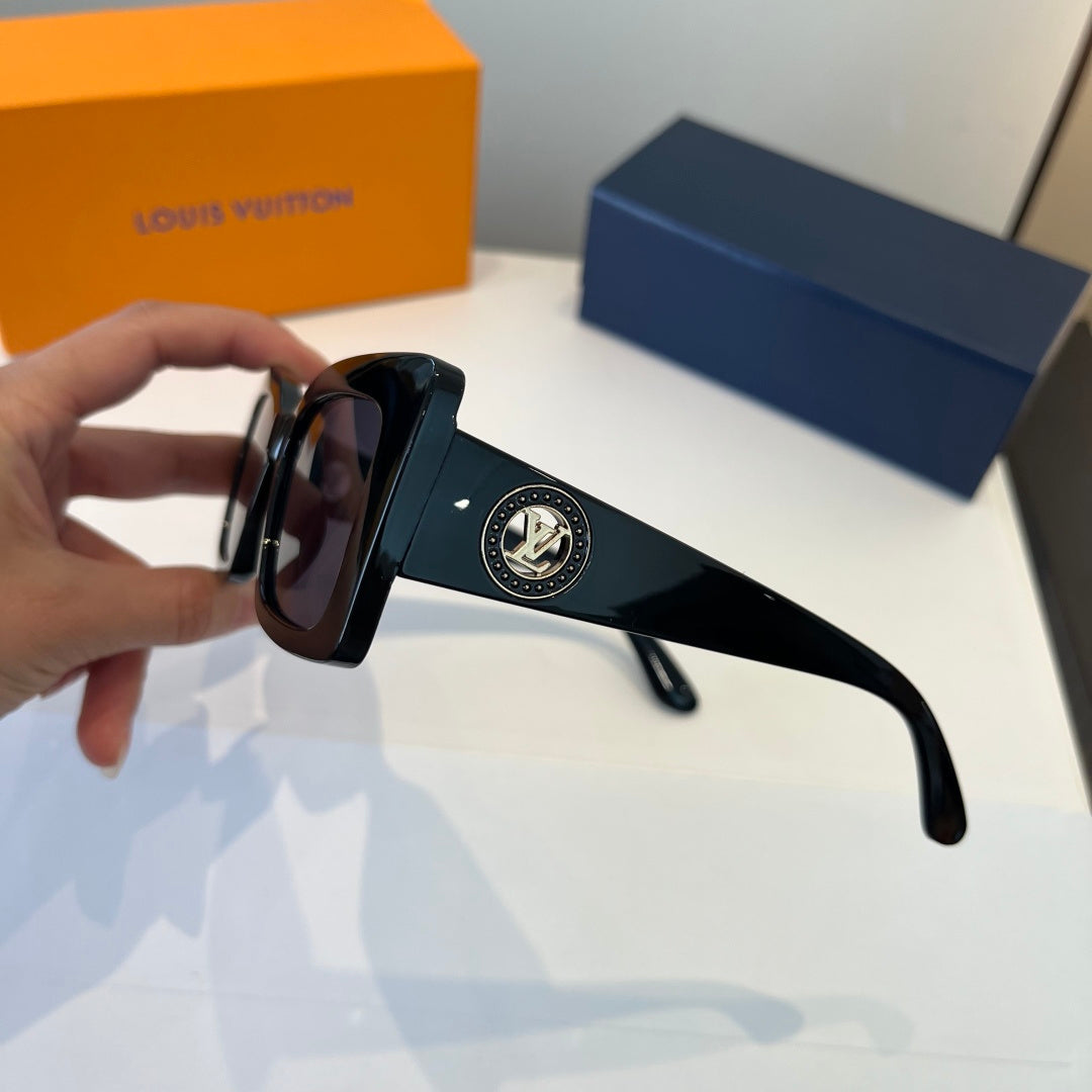 Louis Vuitton Fashion Black Lens Sunglasses for Men & Women - 866869 - detail image 4