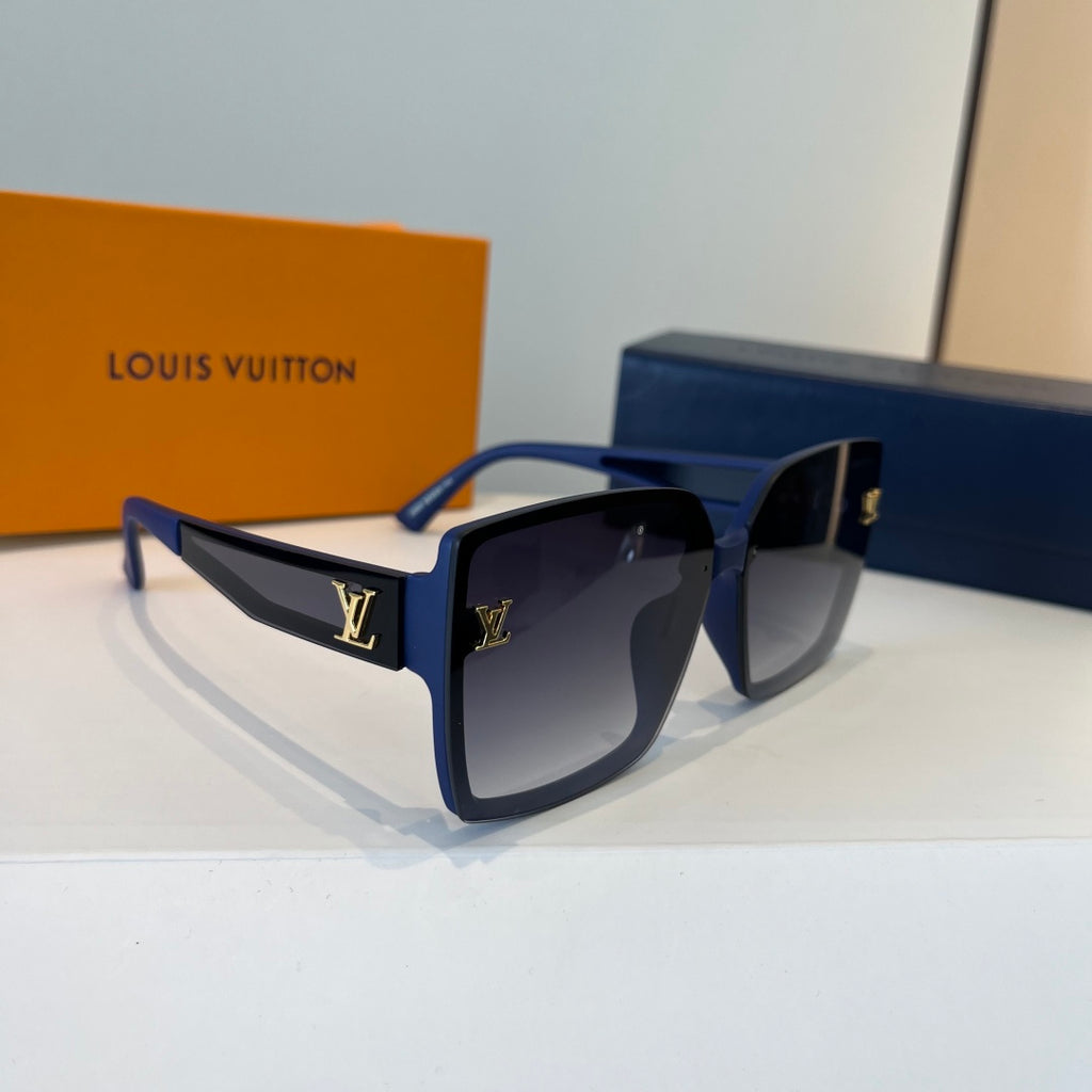 Louis Vuitton Fashion Black Lens Sunglasses for Men & Women - 381784