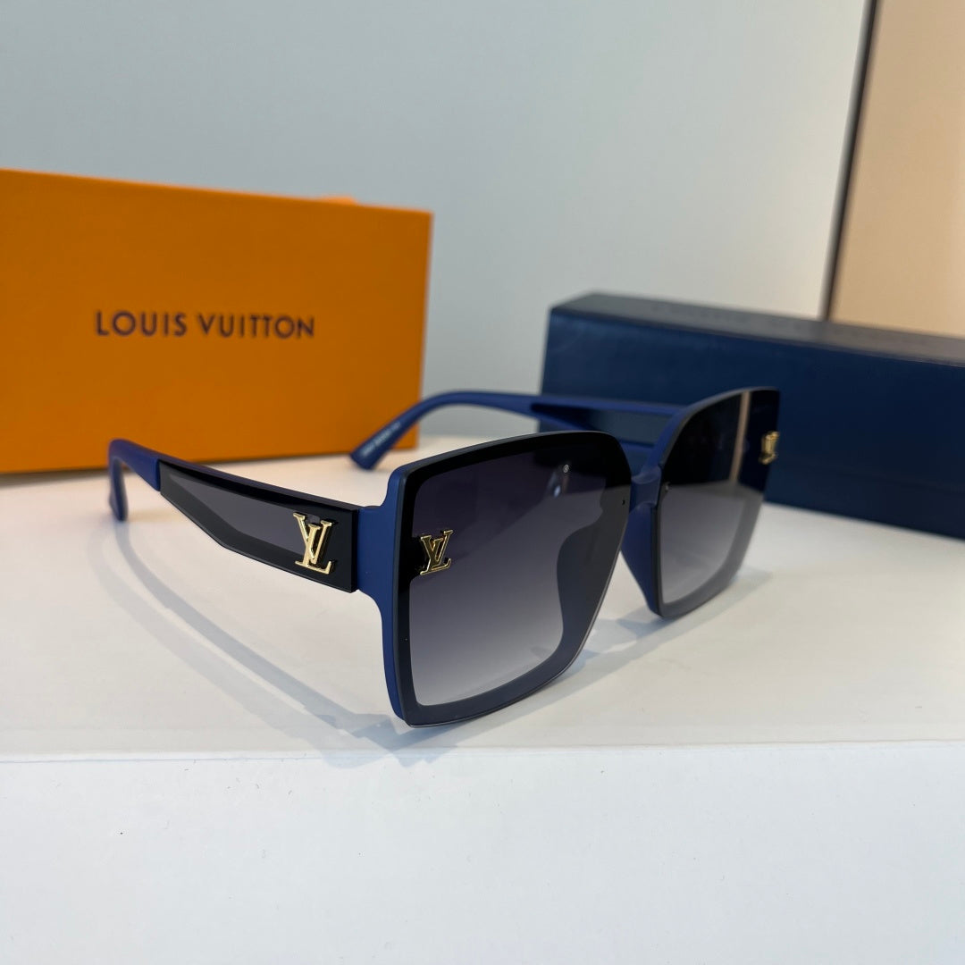 Louis Vuitton Fashion Black Lens Sunglasses for Men & Women - 381784