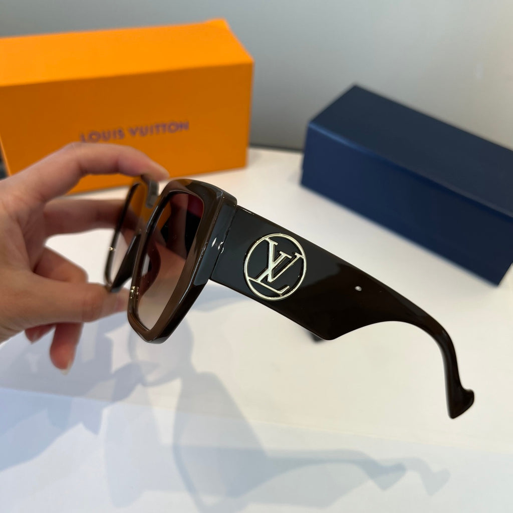Louis Vuitton Fashion Black Lens Sunglasses for Men & Women - 381807 - detail image 4