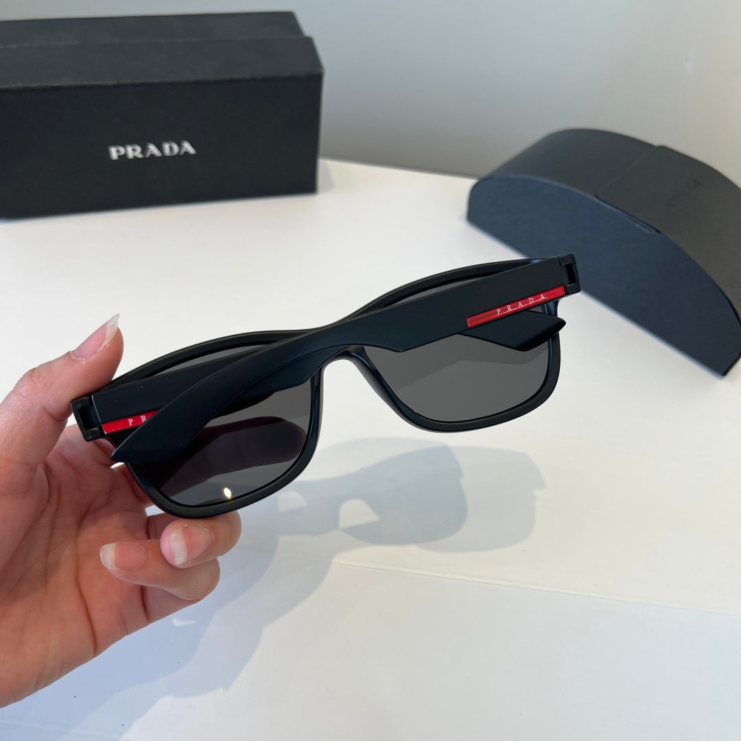 Prada Fashion Black Lens Sunglasses for Men & Women - 398901 - detail image 7