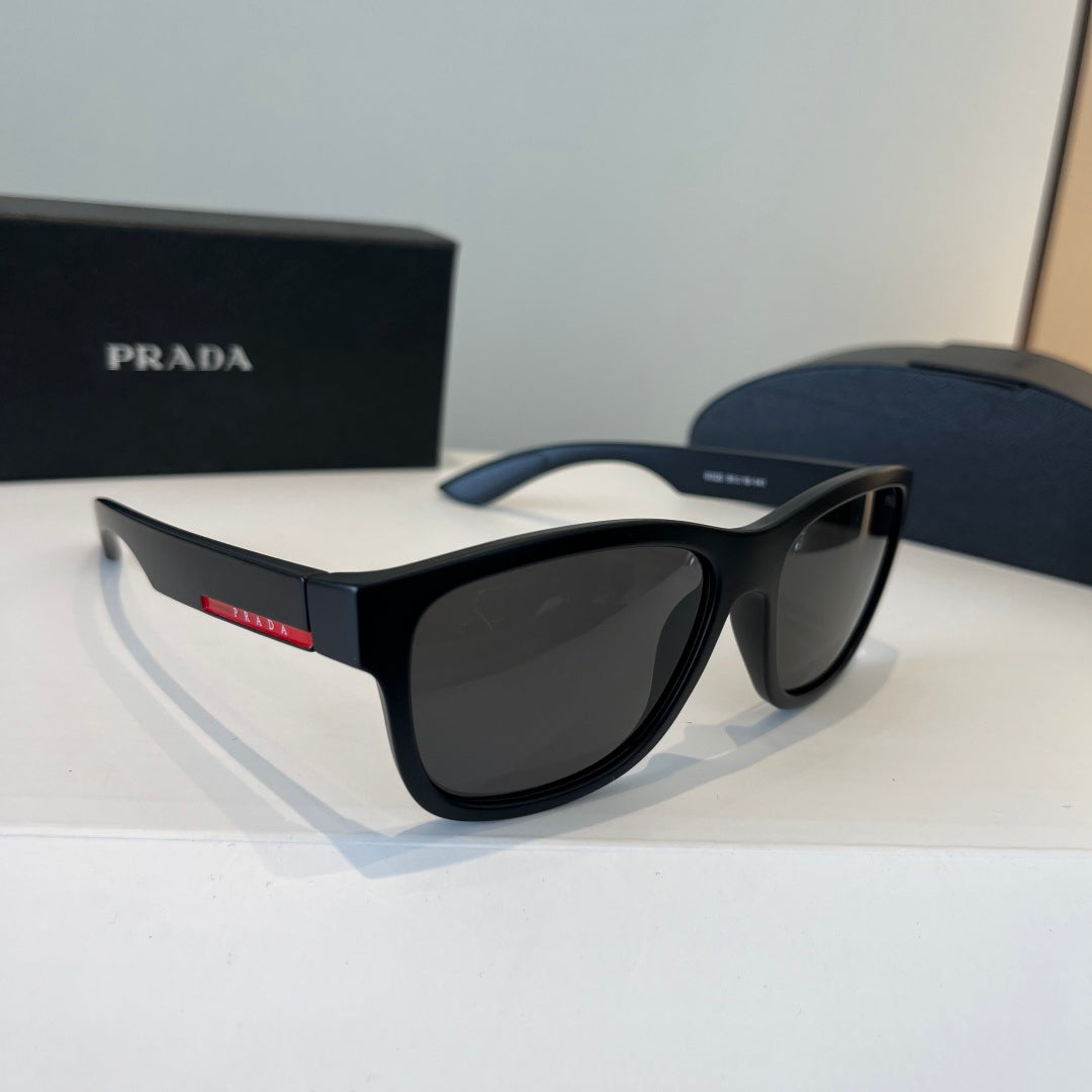 Prada Fashion Black Lens Sunglasses for Men & Women - 487095