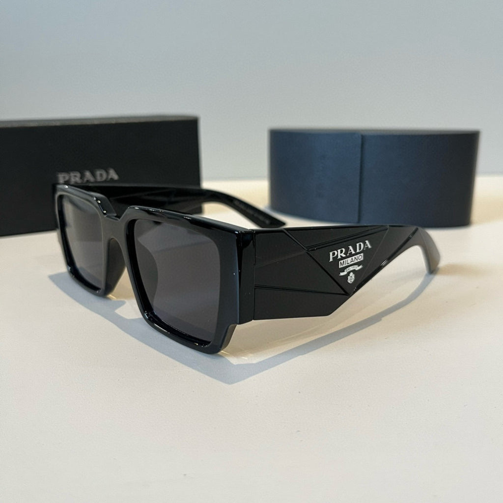 Prada Fashion Black Lens Sunglasses for Men & Women - 398949 - detail image 3
