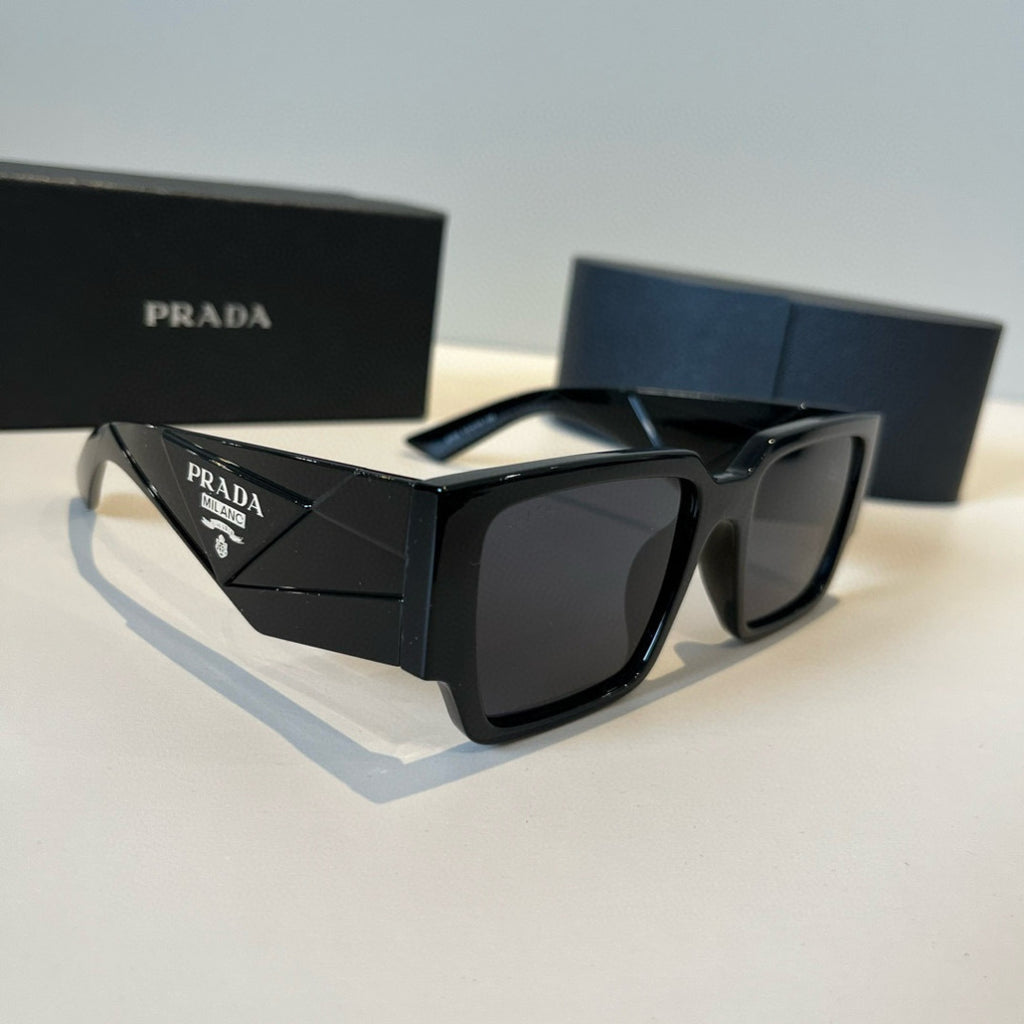 Prada Fashion Black Lens Sunglasses for Men & Women - 398949