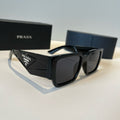 Prada Fashion Black Lens Sunglasses for Men & Women - 398949