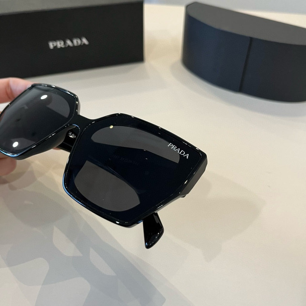 Prada Cat-Eye Black Lens Sunglasses for Women - 382707 - detail image 7