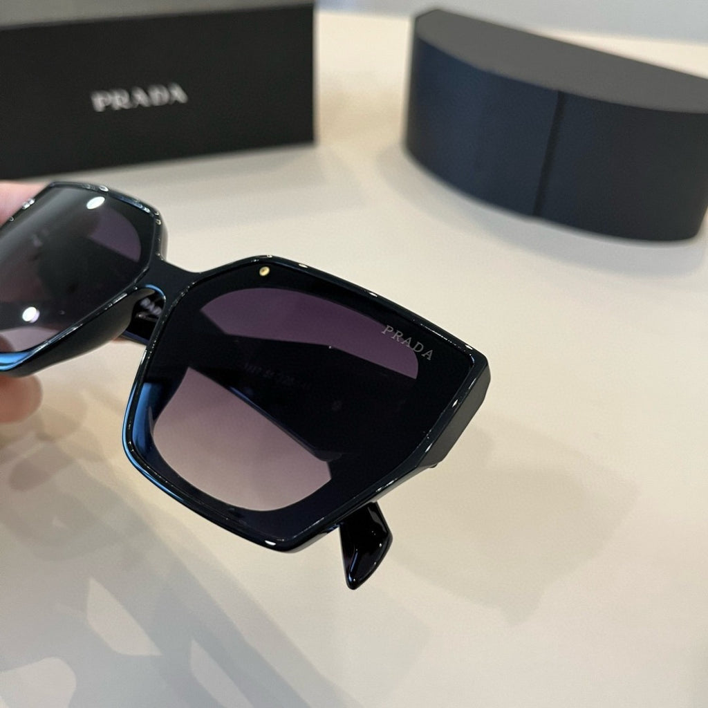 Prada Cat-Eye Black Lens Sunglasses for Women - detail image 6