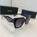 Prada Cat-Eye Black Lens Sunglasses for Women