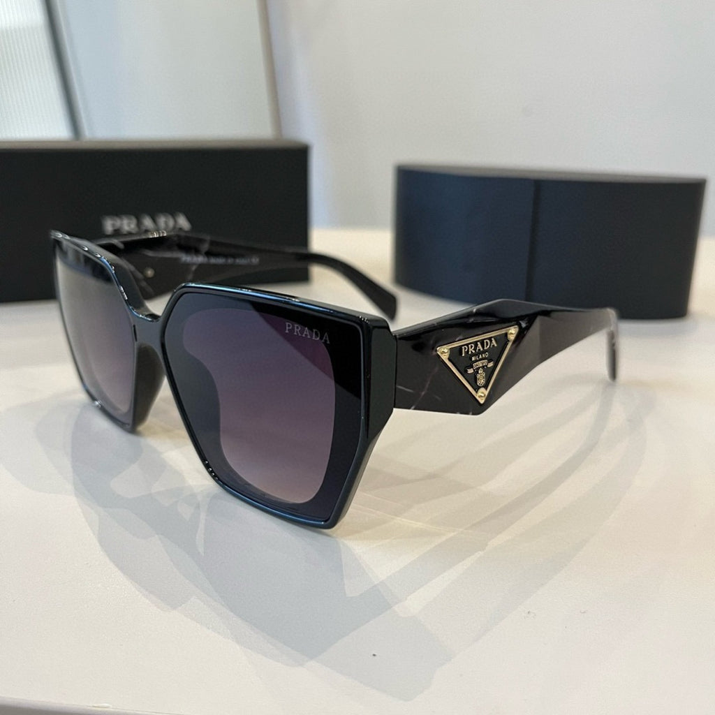 Prada Cat-Eye Black Lens Sunglasses for Women - detail image 2