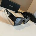 Prada Fashion Gold Lens Sunglasses for Men & Women
