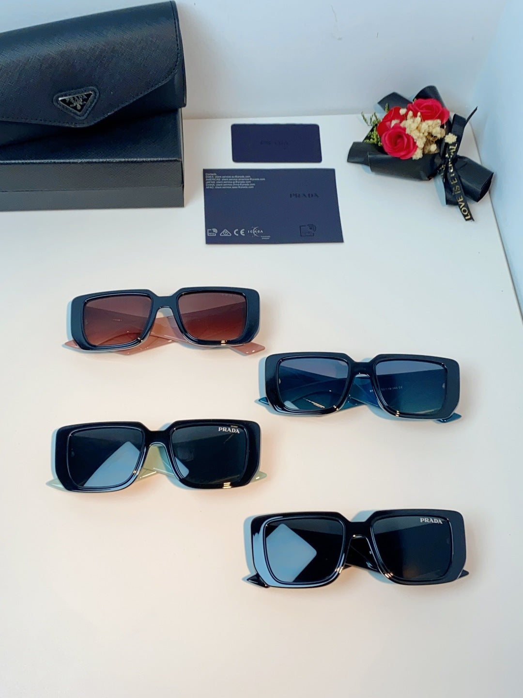 Prada Fashion Gray Lens Sunglasses for Men & Women - 432157 - detail image 12