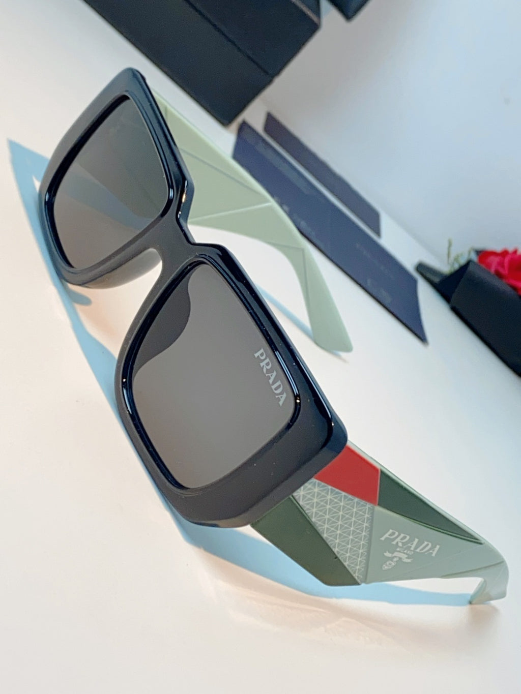 Prada Fashion Gray Lens Sunglasses for Men & Women - 432157 - detail image 7