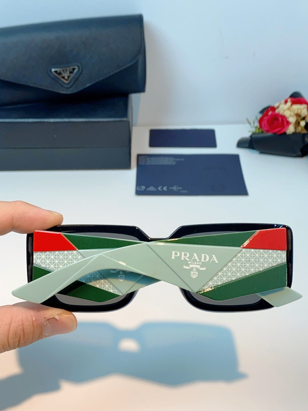 Prada Fashion Gray Lens Sunglasses for Men & Women - 432157 - detail image 5