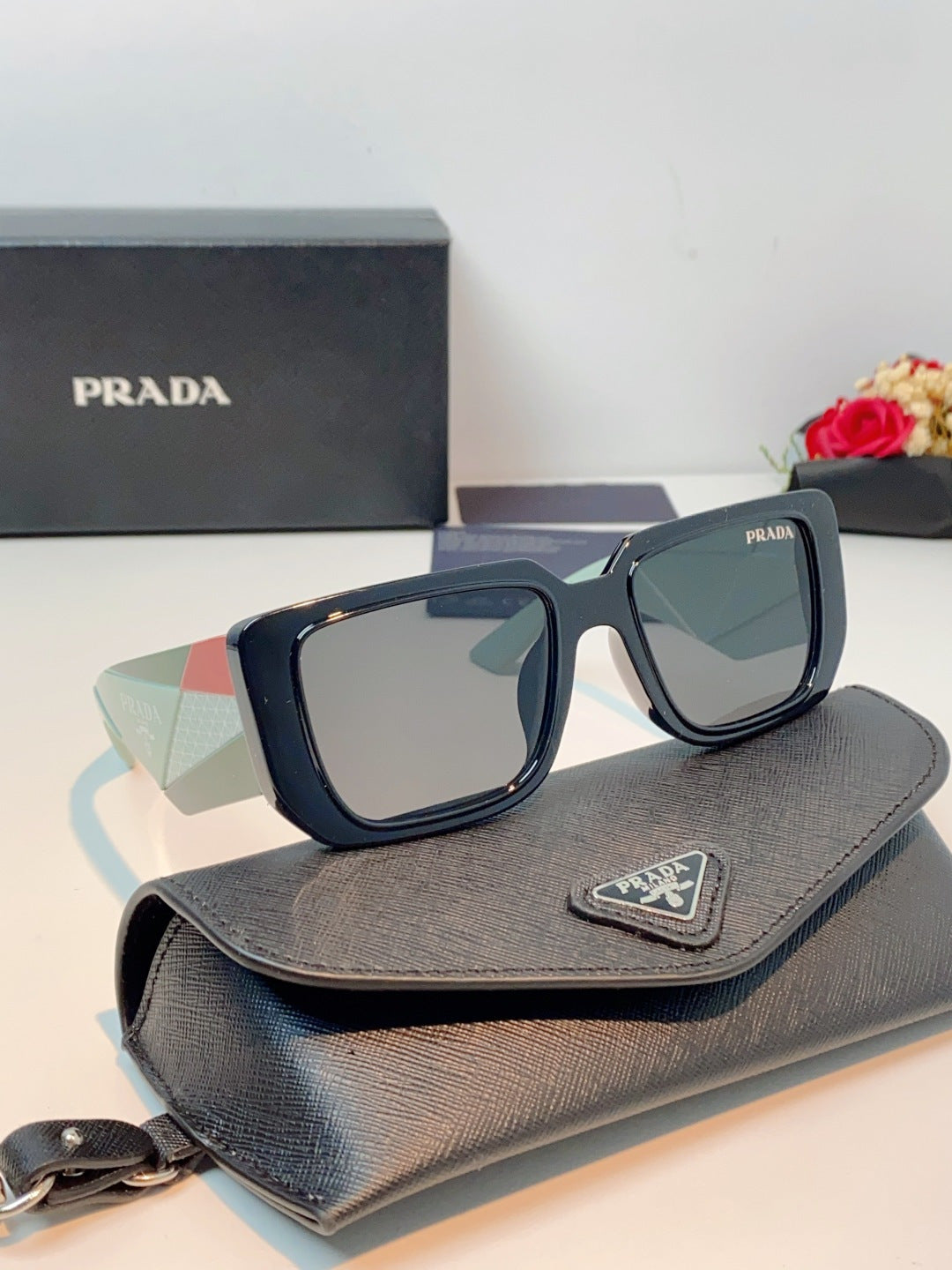 Prada Fashion Gray Lens Sunglasses for Men & Women - 432157 - detail image 10