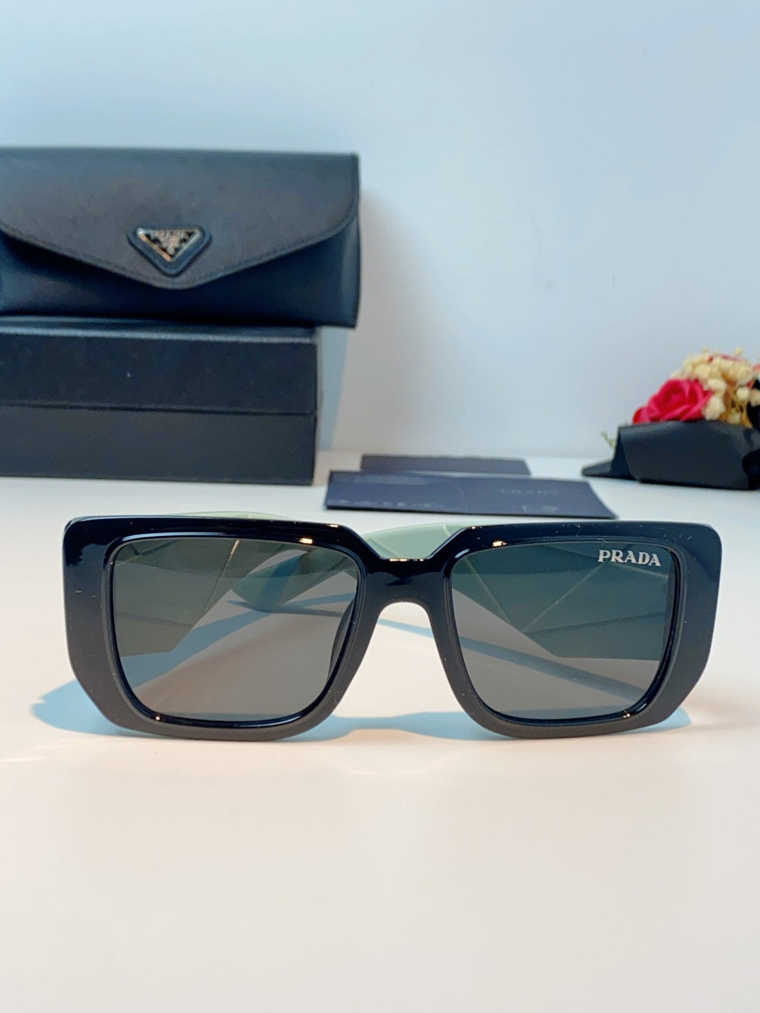 Prada Fashion Gray Lens Sunglasses for Men & Women - 432157 - detail image 2