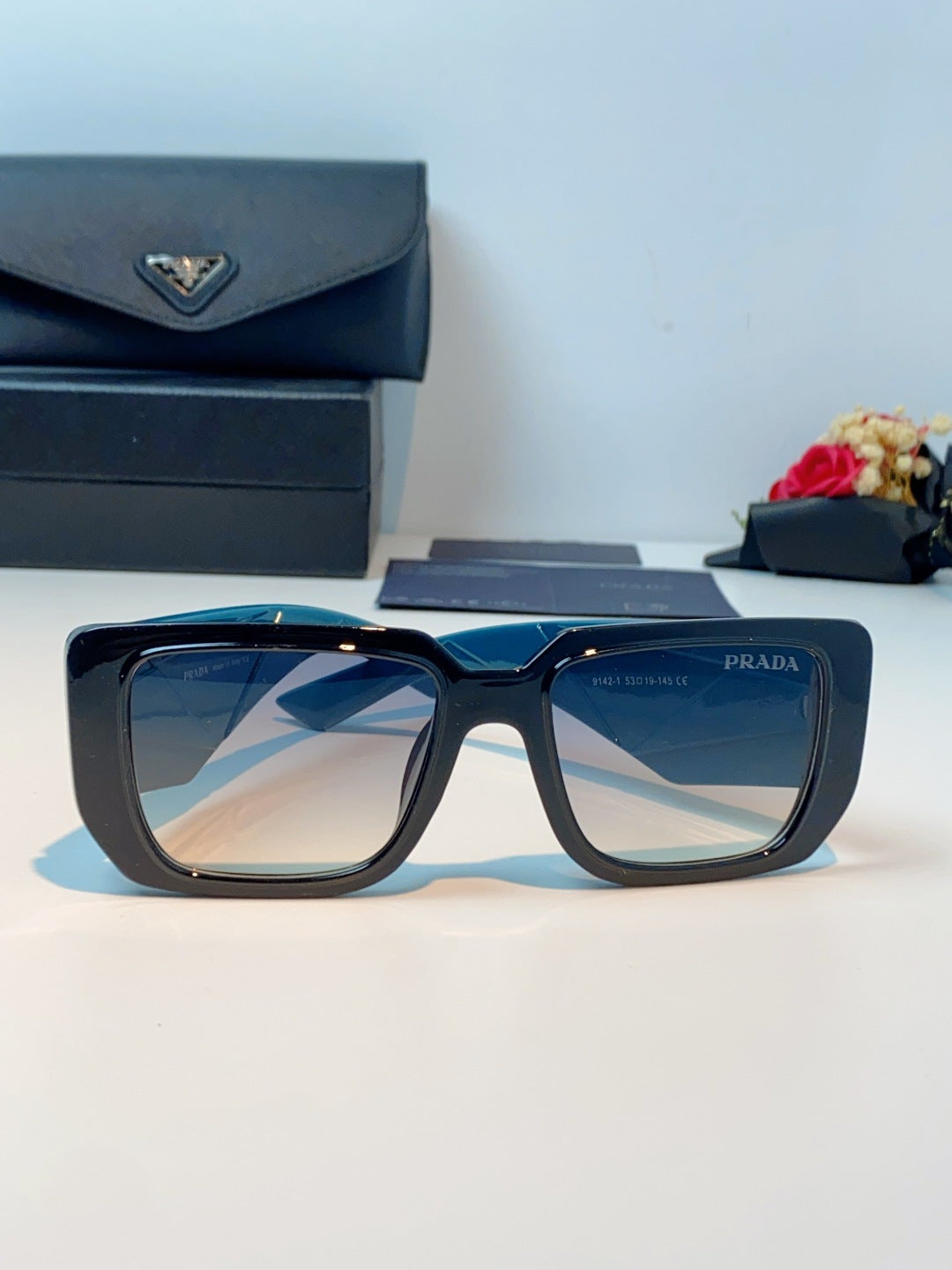 Prada Fashion Blue Lens Sunglasses for Men & Women - 432158 - detail image 2