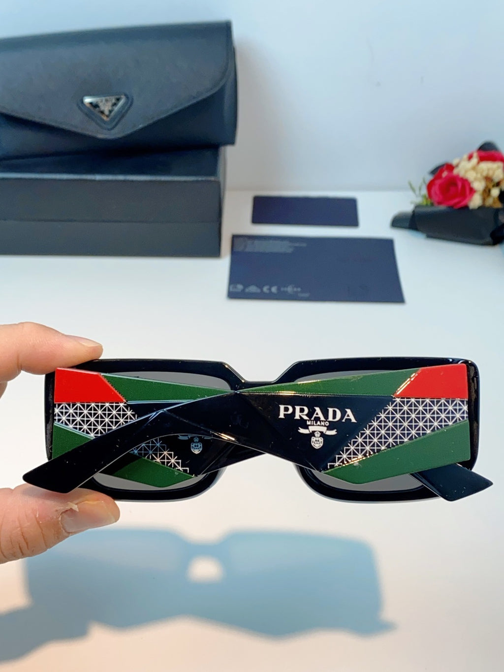 Prada Fashion Gray Lens Sunglasses for Men & Women - 432159 - detail image 5