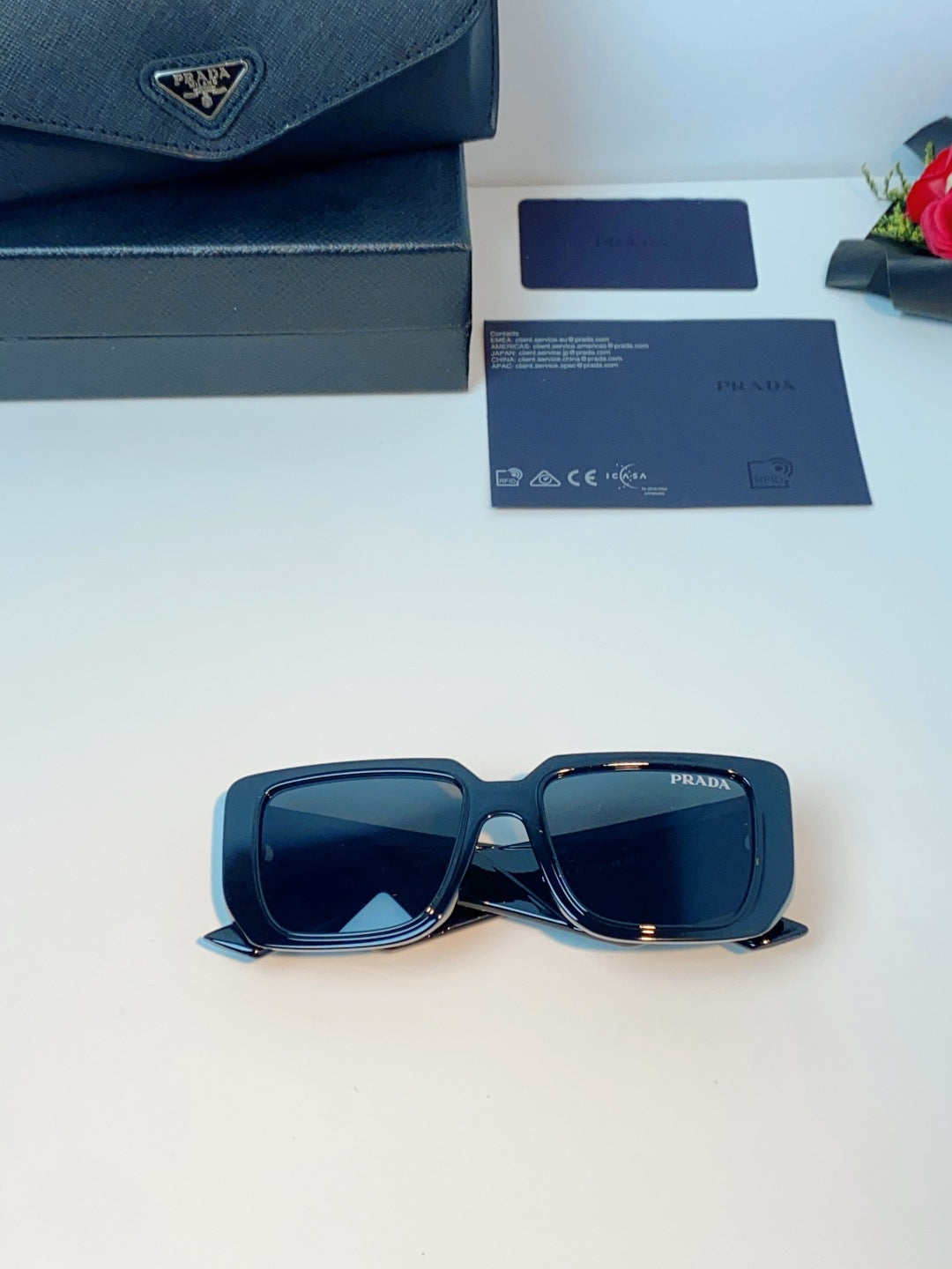 Prada Fashion Gray Lens Sunglasses for Men & Women - 432159 - detail image 9
