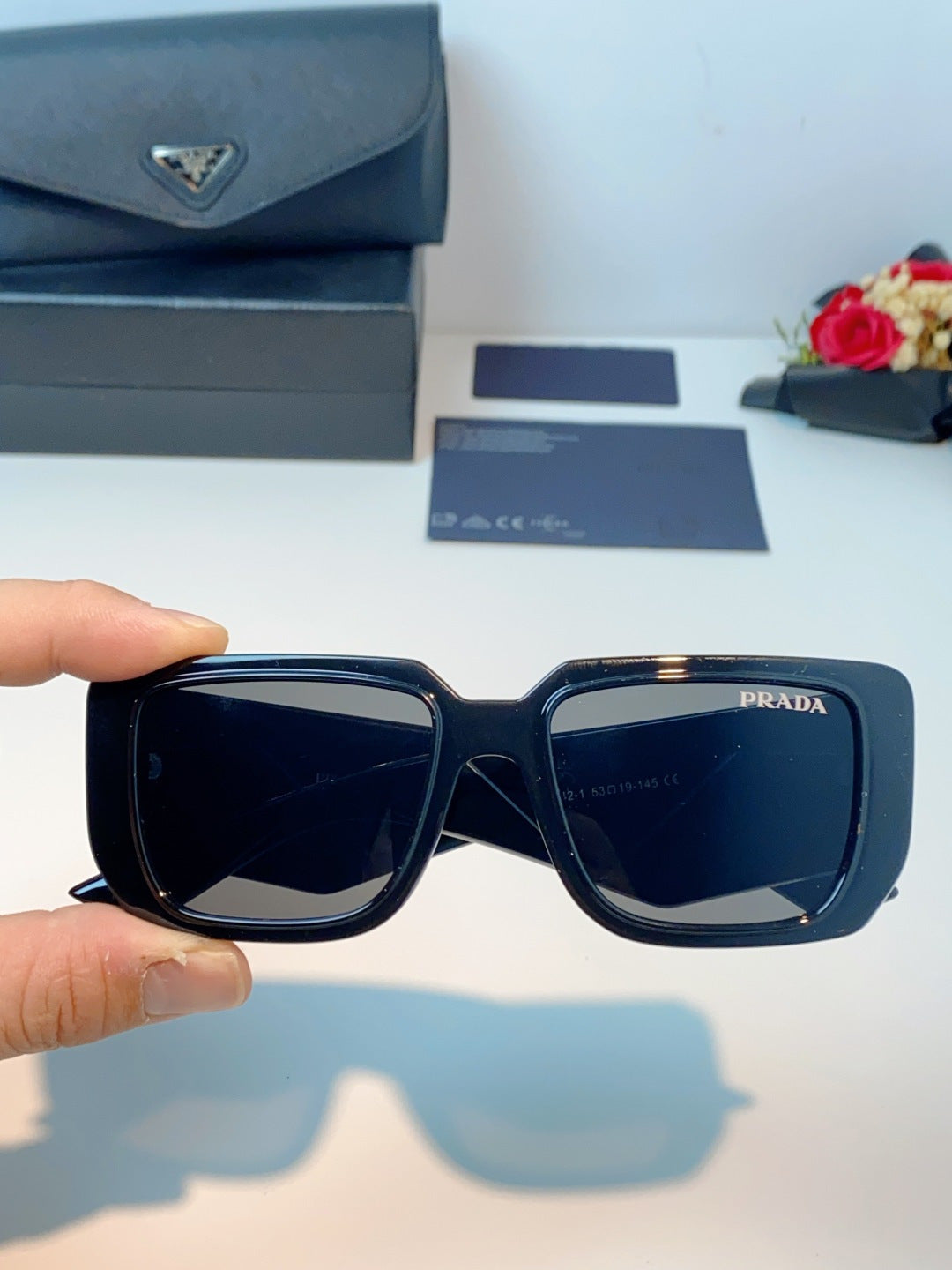 Prada Fashion Gray Lens Sunglasses for Men & Women - 432159 - detail image 4