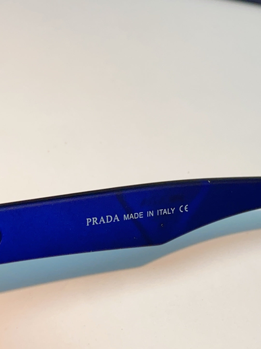Prada Polarized Square Blue Lens Sunglasses for Men & Women - 934943 - detail image 8