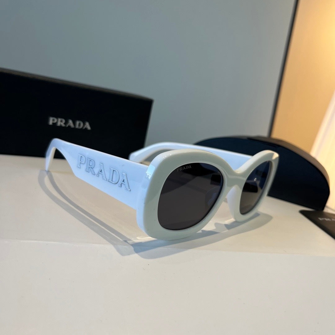 Prada Fashion Silver Lens Sunglasses for Men & Women - 432091