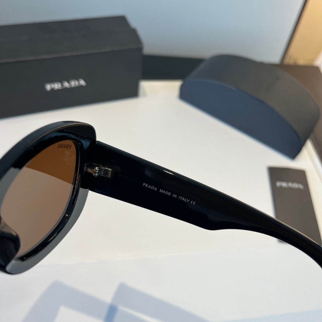 Prada Fashion Black Lens Sunglasses for Men & Women - 432092 - detail image 5