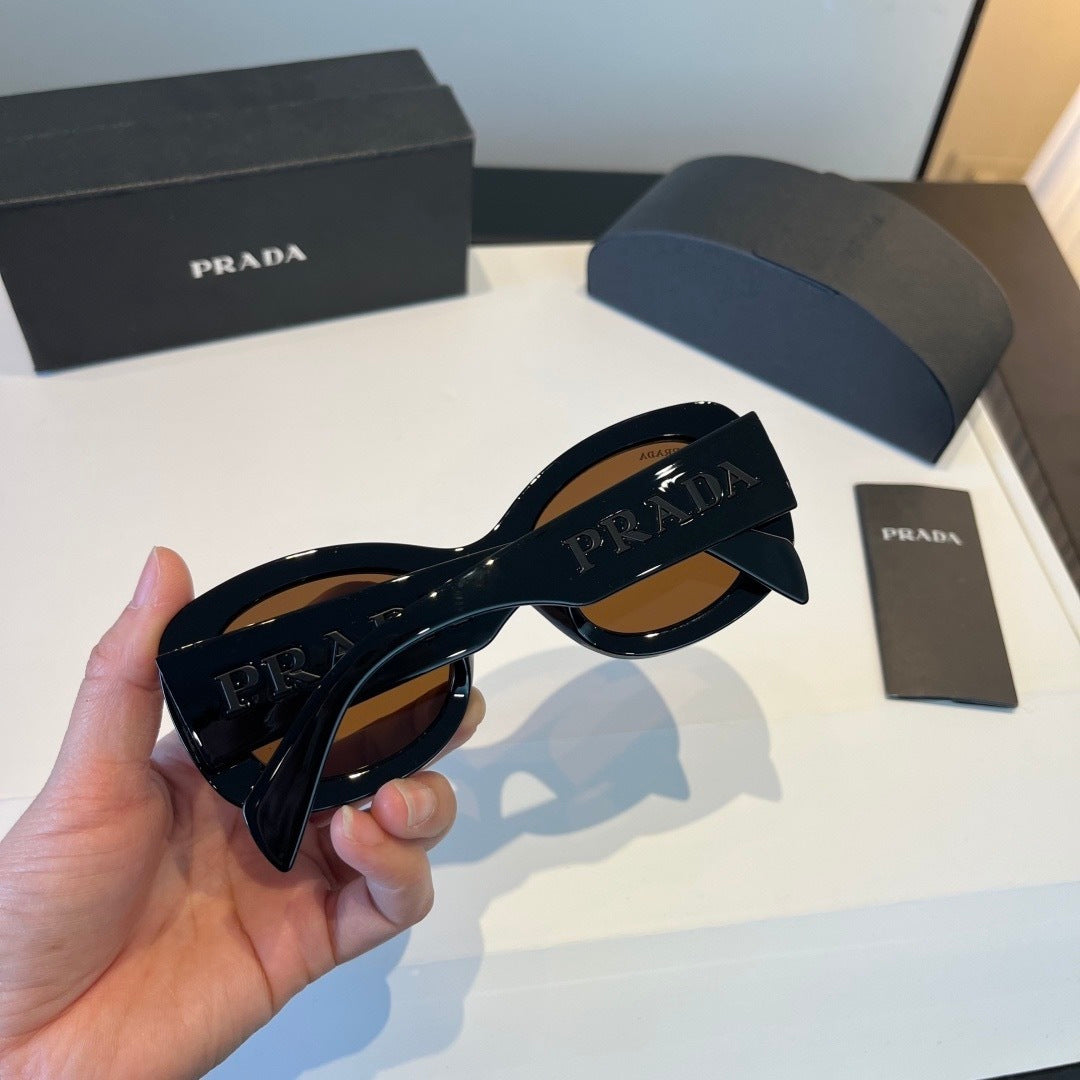 Prada Fashion Black Lens Sunglasses for Men & Women - 432092 - detail image 7