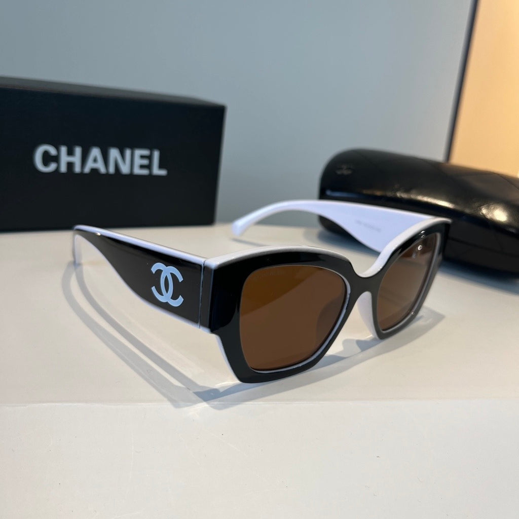 Chanel Fashion Gold Lens Sunglasses for Men & Women - 382234