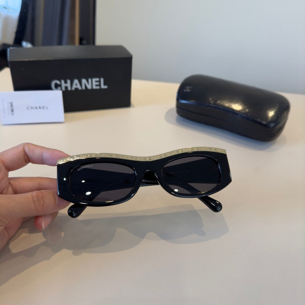 Chanel Fashion Gold Lens Sunglasses for Men & Women - 382237 - detail image 8