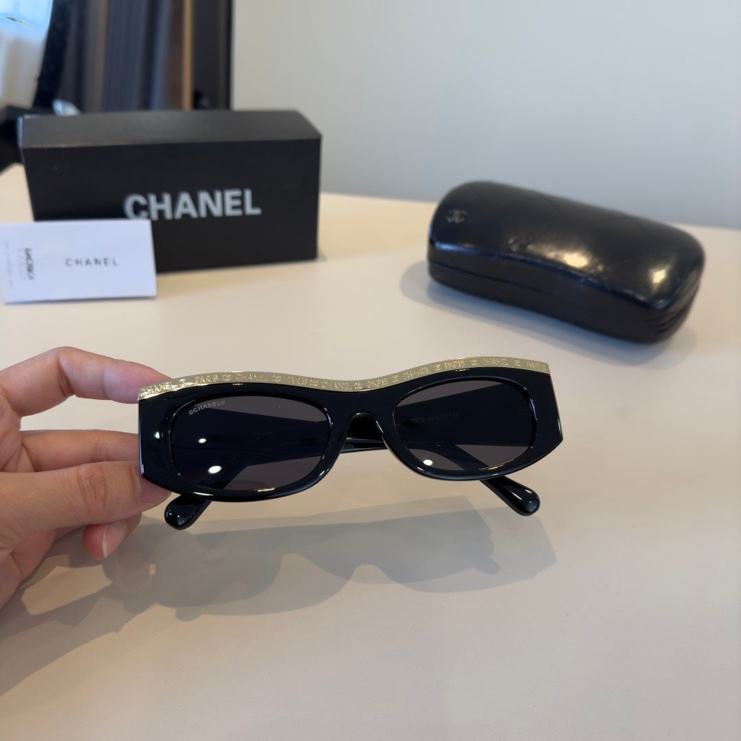 Chanel Fashion Gold Lens Sunglasses for Men & Women - 382237 - detail image 8